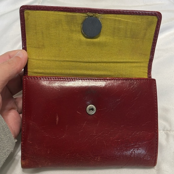 HOBO Vintage Red Leather Wallet - Picture 4 of 11